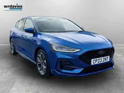Used Ford Focus ST-Line X 125 HP (91 kW) 2023 Blue Hatchback