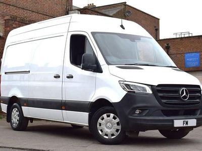 Begagnad Mercedes Sprinter 2019 Vit Van
