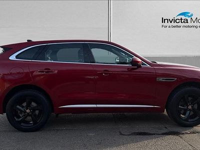 Used Jaguar F-Pace R-Dynamic 204 HP (150 kW) 2022 Firenze red metallic SUV