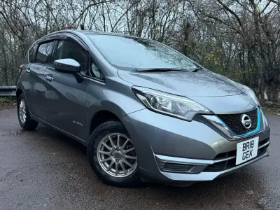 Used Nissan Note 109 HP (80 kW) 2018 Grey Hatchback
