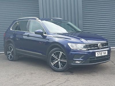 Used VW Tiguan SE 150 HP (110 kW) 2018 Blue SUV