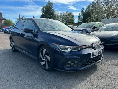 Używany VW Golf VII GTI 245 KM (180 kW) 2021 Niebieski Hatchback