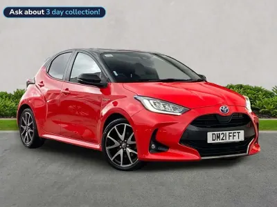 Używany Toyota Yaris Hybrid Edition 2021 Pomarańczowy Hatchback