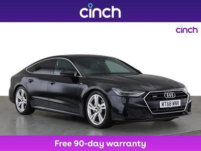 Black Used 2018 Audi A7 S-Line Hatchback | £23,999 (Fair price)