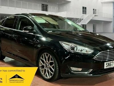 Black Used 2017 Ford Focus Titanium X Hatchback | £5,995 (Good price)