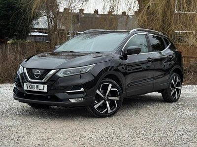 Used Nissan Qashqai Tekna 2018 Black SUV