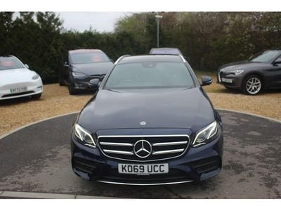 Used Mercedes E220 AMG line 2020 Blue Estate