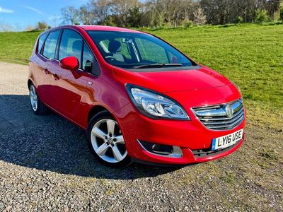 Used Vauxhall Meriva 2016 Red MPV