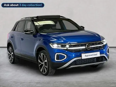 Used VW T-Roc Design 115 HP (84 kW) 2026 Blue SUV