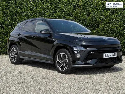 Used Hyundai Kona N Line 138 HP (101 kW) 2025 Black SUV