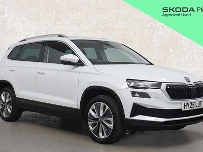 White Used 2025 Skoda Karoq SE L SUV | £25,803 (Fair price)