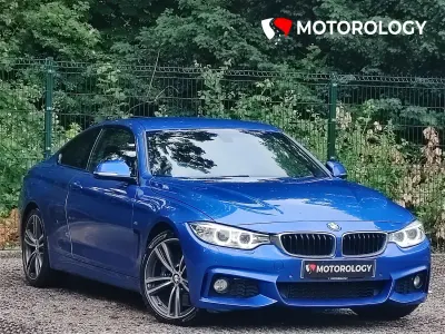 Used BMW 430 M Sport 252 HP (185 kW) 2016 Blue Coupe
