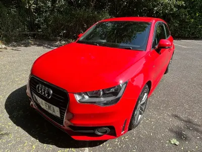 Used Audi A1 S-Line 140 HP (102 kW) 2014 Red Hatchback
