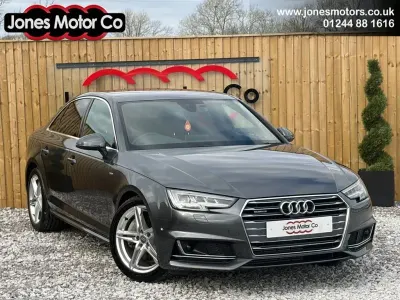 Used Audi A4 S-Line 252 HP (185 kW) 2016 Grey Sedan