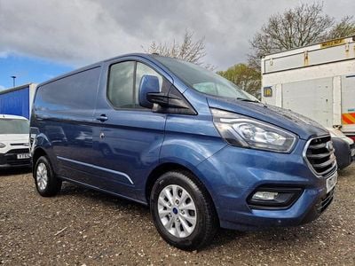 Used Ford Transit Custom Limited 130 HP (95 kW) 2022 Blue Van