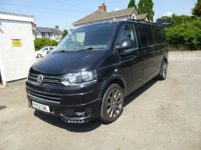 Used VW T5 SE 140 HP (102 kW) 2012 Black Van