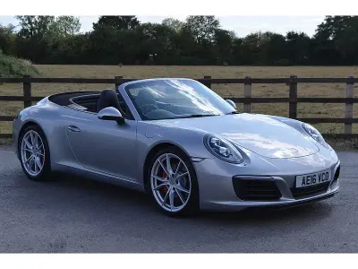 Used Porsche 911 Carrera S Cabriolet 420 HP (308 kW) 2016 Silver Cabriolet