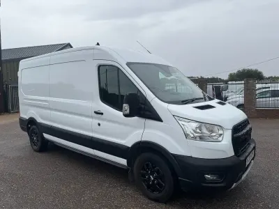 Used Ford Transit 130 HP (95 kW) 2021 White Van