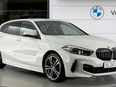 Used BMW 118 M Sport 136 HP (100 kW) 2024 White Hatchback