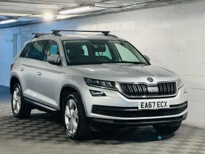 Used Skoda Kodiaq SE L 150 HP (110 kW) 2017 Silver SUV