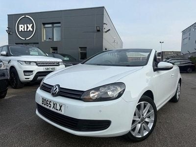 White Used 2015 VW Golf Cabriolet SE Cabriolet | £6,250 (Fair price)
