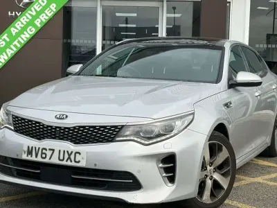 Used Kia Optima GT-Line S 139 HP (102 kW) 2017 Silver Sedan