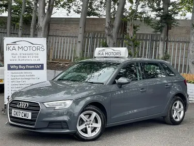 Used Audi A3 Sportback Design 116 HP (85 kW) 2017 Grey Hatchback