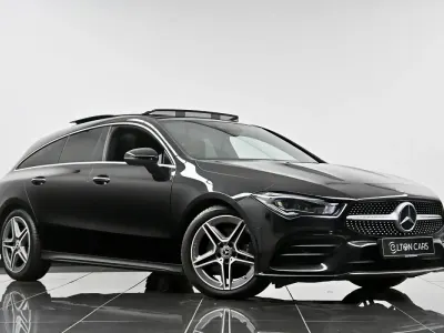 Used Mercedes CLA220 Shooting Brake AMG line 190 HP (139 kW) 2020 Black Estate