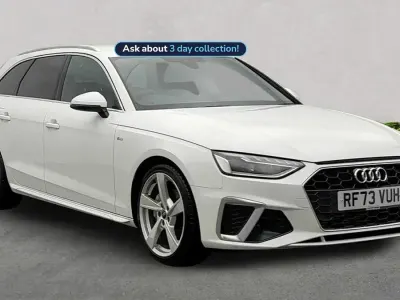 Used Audi A4 S-Line 204 HP (150 kW) 2024 White Estate