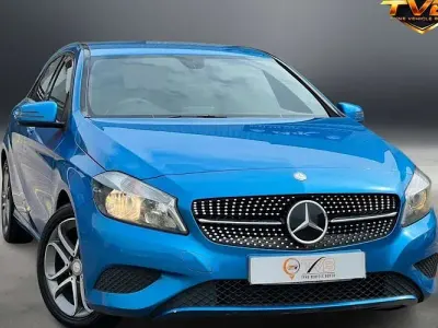Used Mercedes A200 136 HP (100 kW) 2015 Blue Hatchback