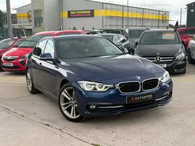 Used BMW 320 Sport Line 187 HP (137 kW) 2015 Blue Sedan