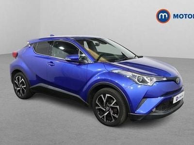 Blue Used 2018 Toyota C-HR Design SUV | £14,149 (Fair price)
