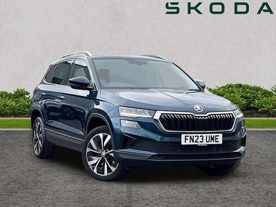 Used Skoda Karoq SE L 150 HP (110 kW) 2023 Blue SUV