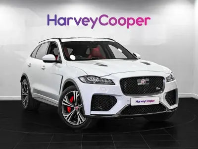 Second-hand Jaguar F-Pace Supercharged 550 CP (404 kW) 2020 Alb SUV