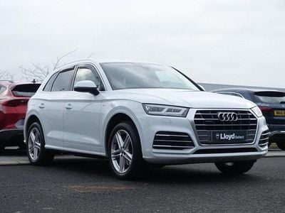 White Used 2020 Audi Q5 S-Line SUV | £22,399 (Good price)