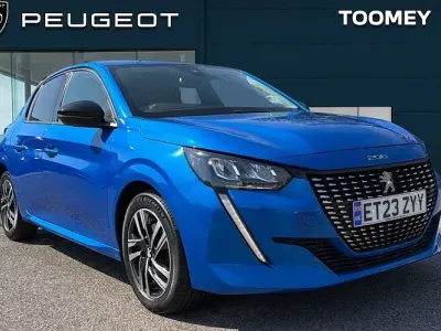 Used Peugeot 208 Allure+ 102 HP (75 kW) 2023 Blue Hatchback