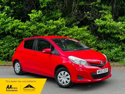 Used Toyota Yaris Multidrive S 69 HP (50 kW) 2013 Red Hatchback