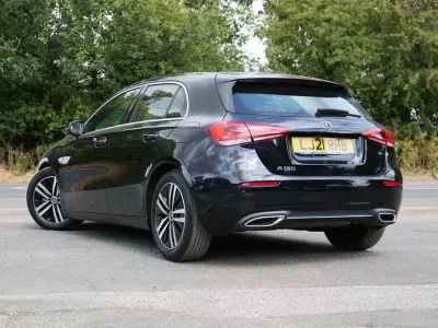 Used Mercedes A180 Executive 136 HP (100 kW) 2021 Black Hatchback