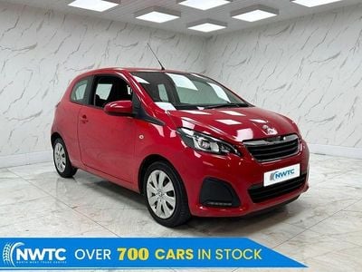Used Peugeot 108 Active 68 HP (50 kW) 2017 Red Hatchback