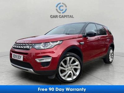 Used Land Rover Discovery Sport HSE Luxury 180 HP (132 kW) 2019 Red SUV