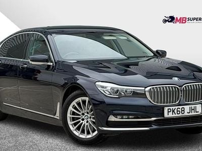 Used BMW 730 Exclusive 2018 Blue Sedan