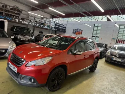 Used Peugeot 2008 Allure 115 HP (84 kW) 2015 Red SUV