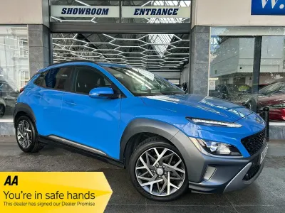 Used Hyundai Kona Premium 141 HP (103 kW) 2022 Blue SUV