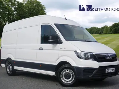 Used MAN TGE 138 HP (101 kW) 2022 White Van