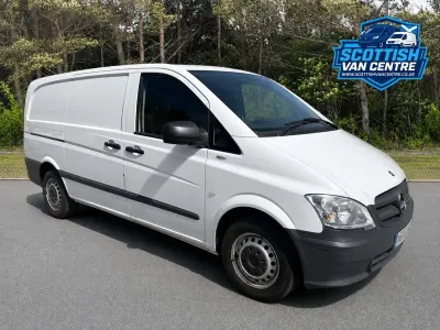 Used Mercedes Vito 136 HP (100 kW) 2014 White Van