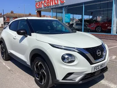 Used Nissan Juke N-Connecta 114 HP (83 kW) 2023 White SUV