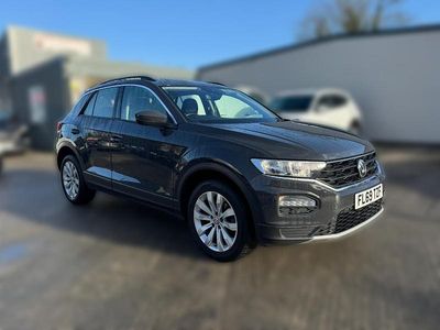 Usado VW T-Roc SE 115 HP (84 kW) 2019 Cinzento SUV