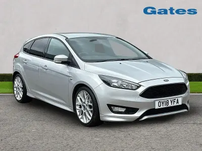 Used Ford Focus ST-Line 2018 Silver Hatchback