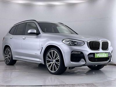 Silver Used 2018 BMW X3 M Sport SUV | £19,400 (Fair price)