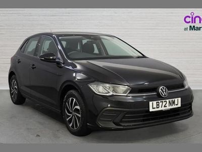Used VW Polo Life 95 HP (69 kW) 2022 Black Hatchback